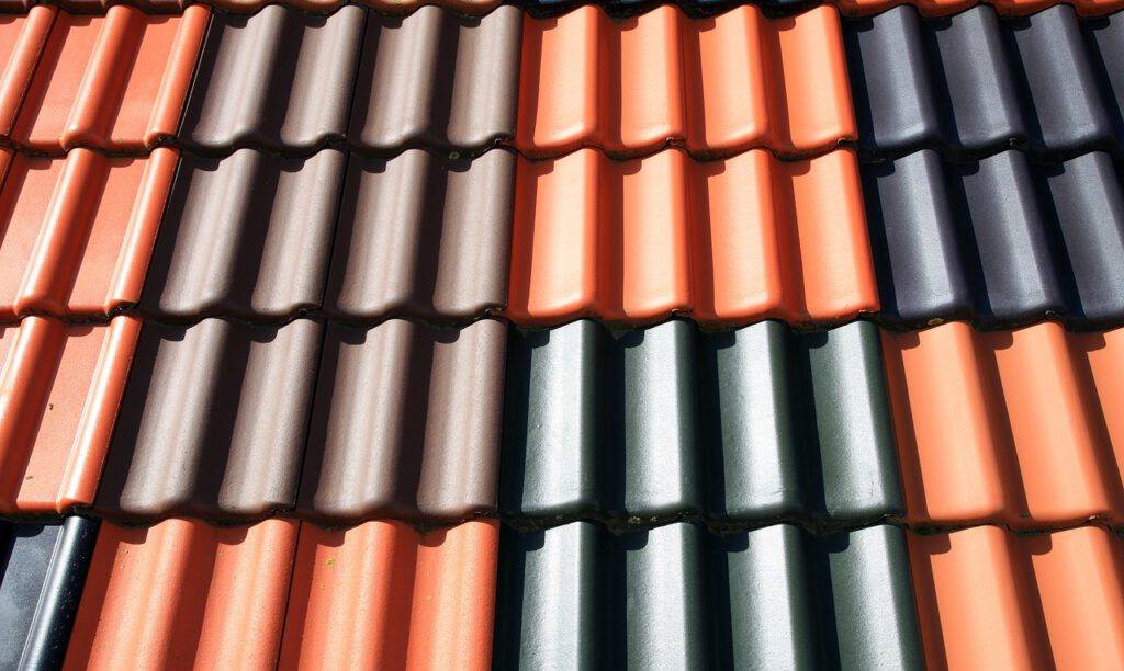 German roof tiles