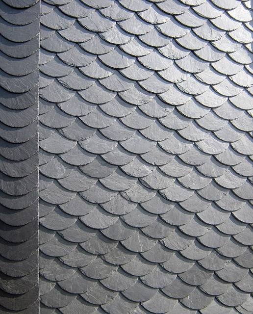 Slate roof tiles from Germany